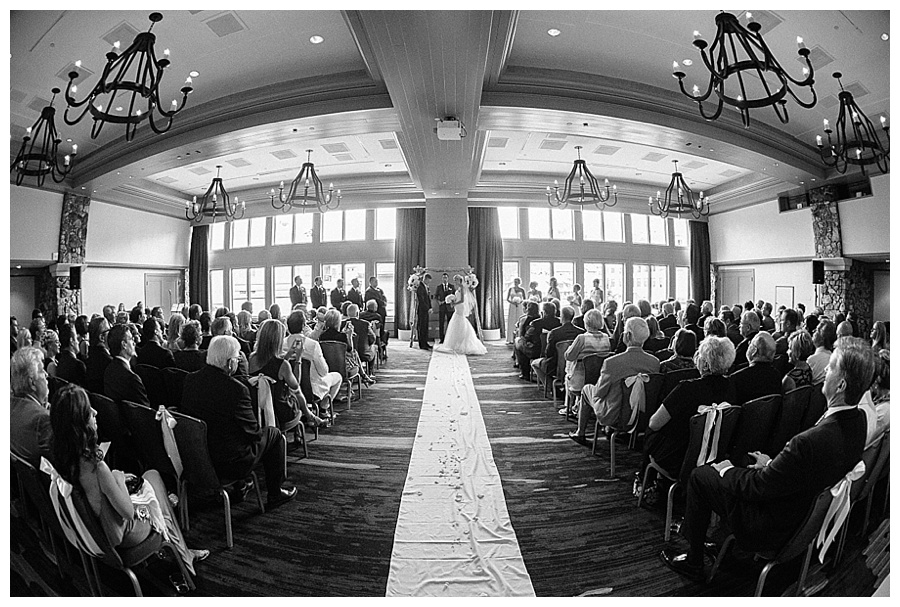 21 Ceremony at Beaver Creek Park Hyatt wedding