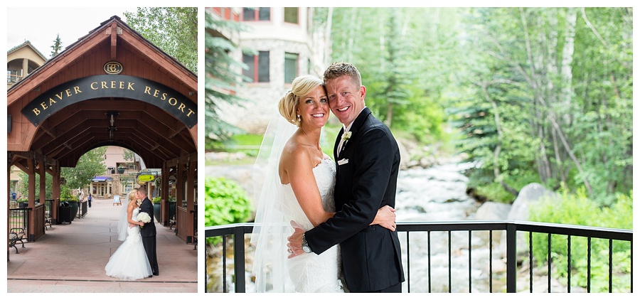 23 Bride and Groom in Beaver Creek wedding photos