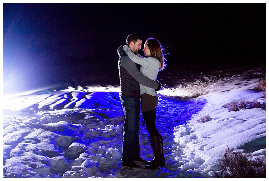 14 Sapphire Point engagement photos at night