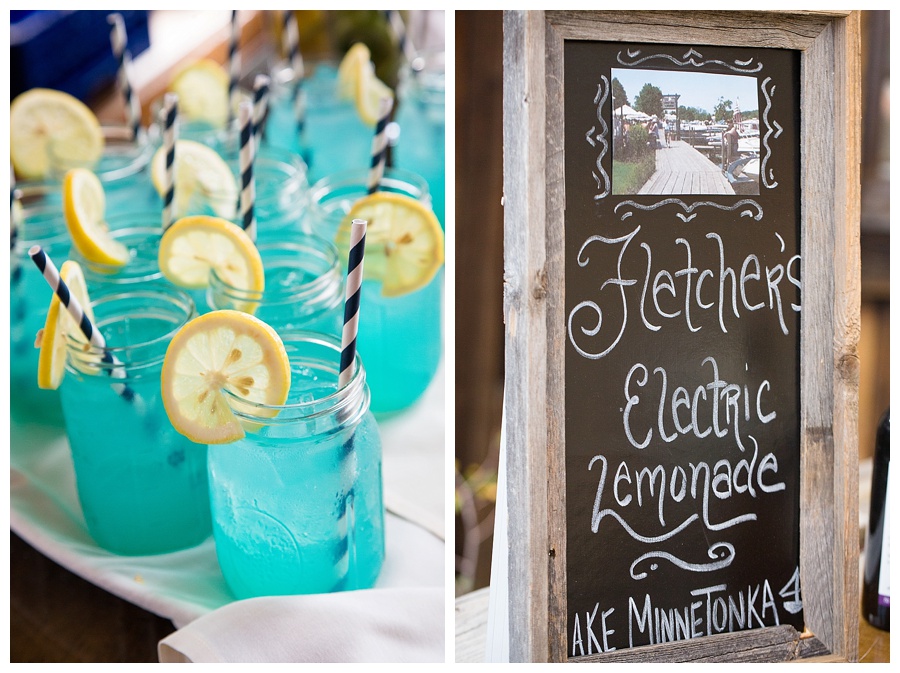 23 Electric lemonade at wedding reception in Telluride