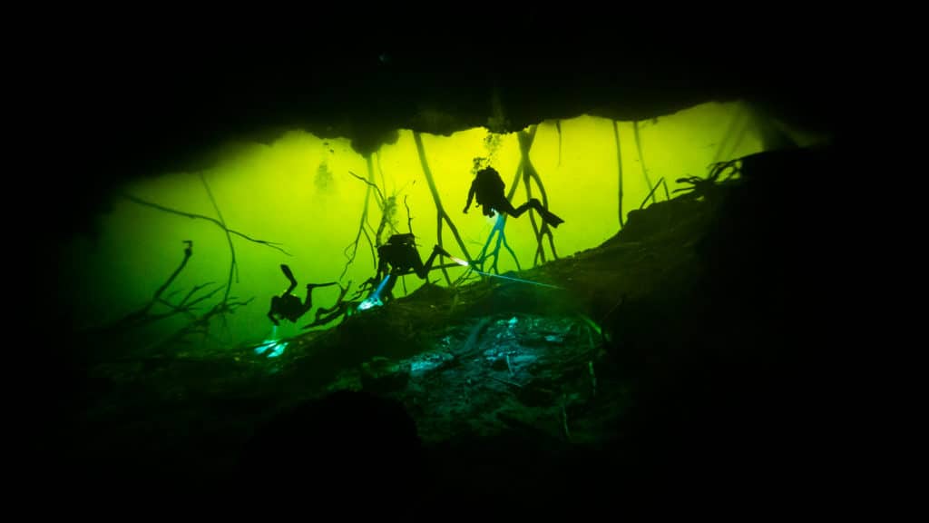 Cave Diving Photographs
